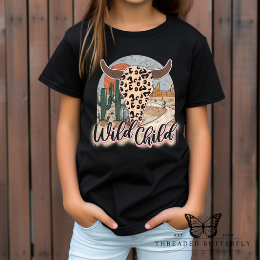 Youth/Toddler Girls Longhorn Wild Child