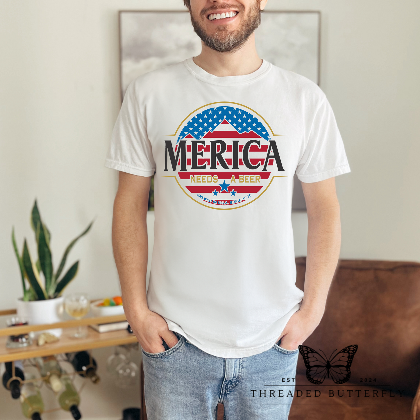 Men’s ‘Merica Needs Beer