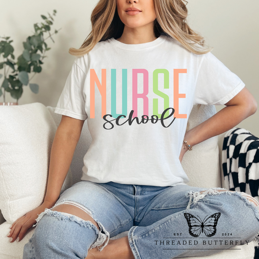 School Nurse T Shirt