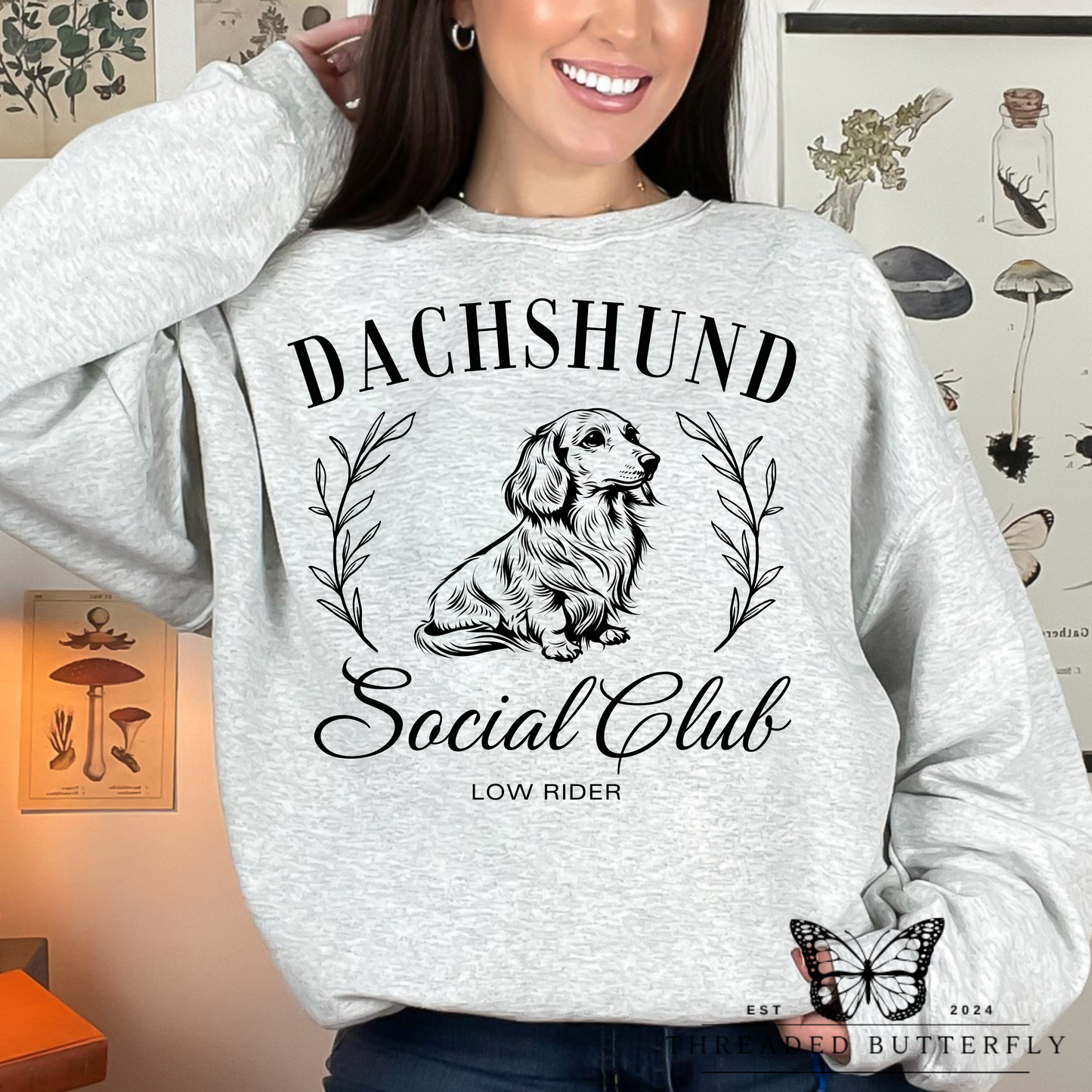 Dachshund Social Club Sweatshirt